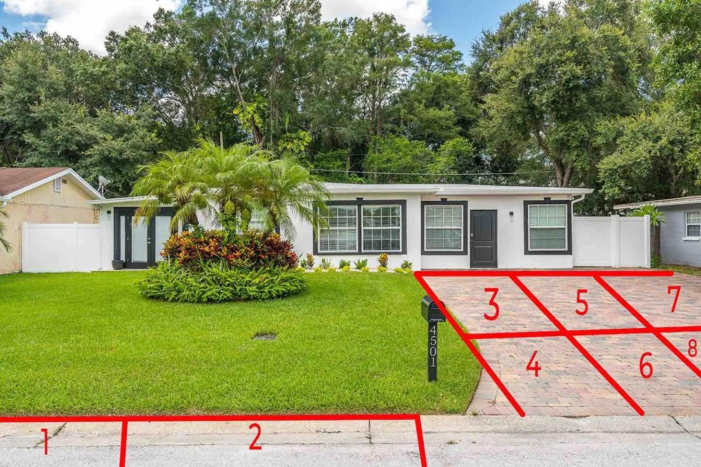 Tranquil Paradise 4Br - 2 Miles To Tampa Bucs Stadium Villa Exterior photo