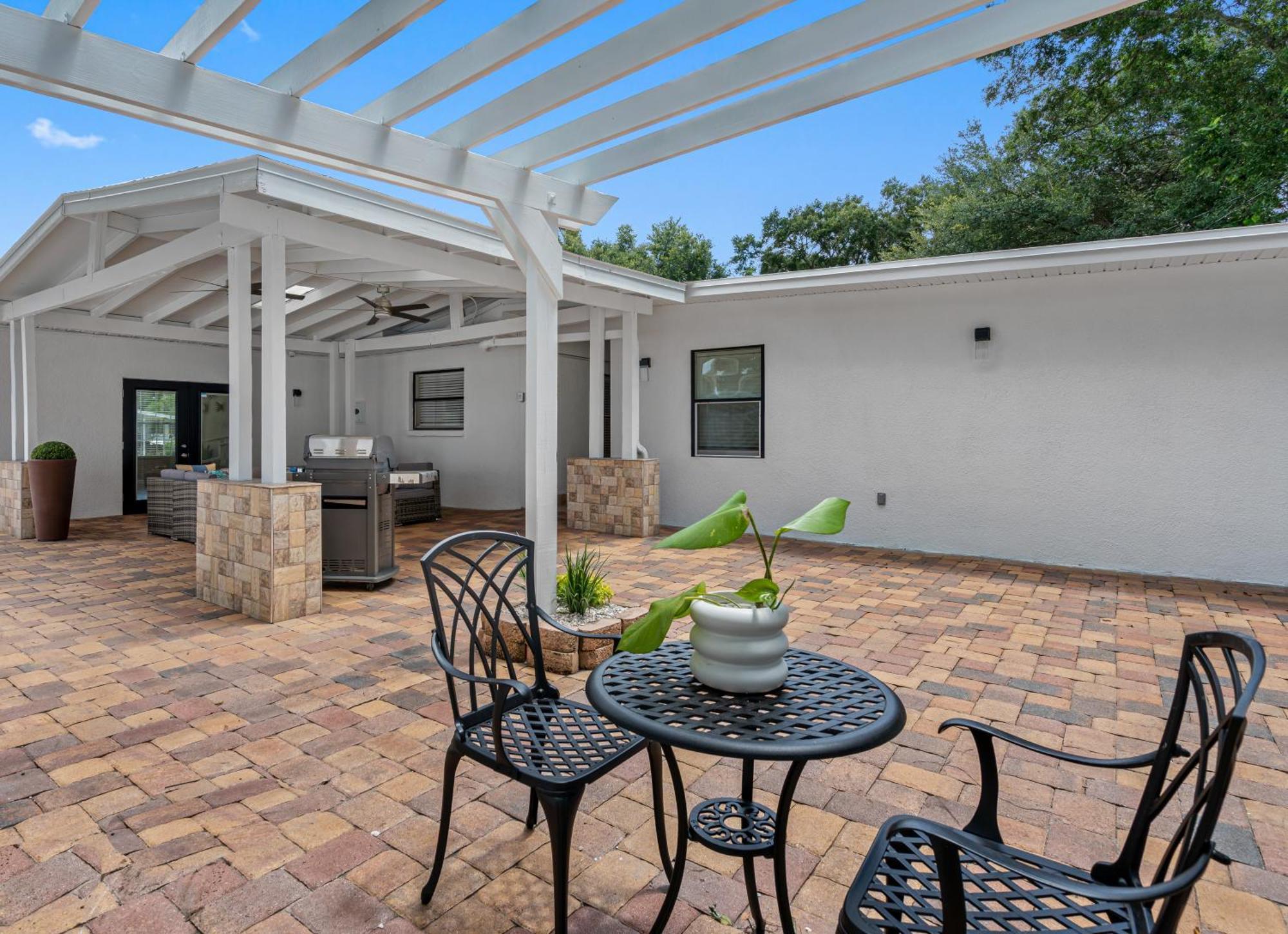 Tranquil Paradise 4Br - 2 Miles To Tampa Bucs Stadium Villa Exterior photo